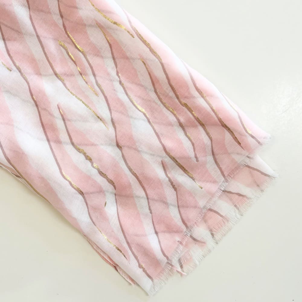 Kevät huivi seeprakuviolla viidessä värissä - Image 5